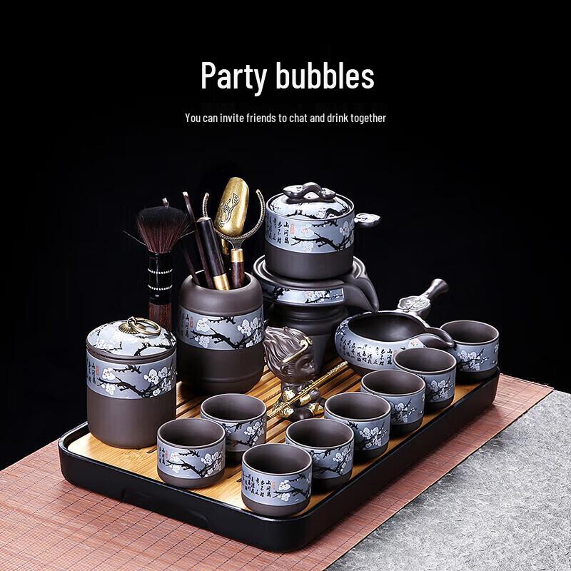 Traditional Ceramic Tea Caddy
