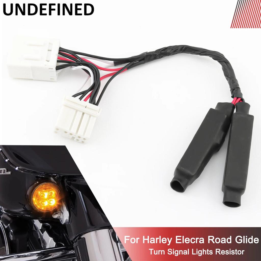 Equalizer Led Load Turn Signal Light Resistor Plugin For Harley Road Electra Street Glide Road King Softail Dyna