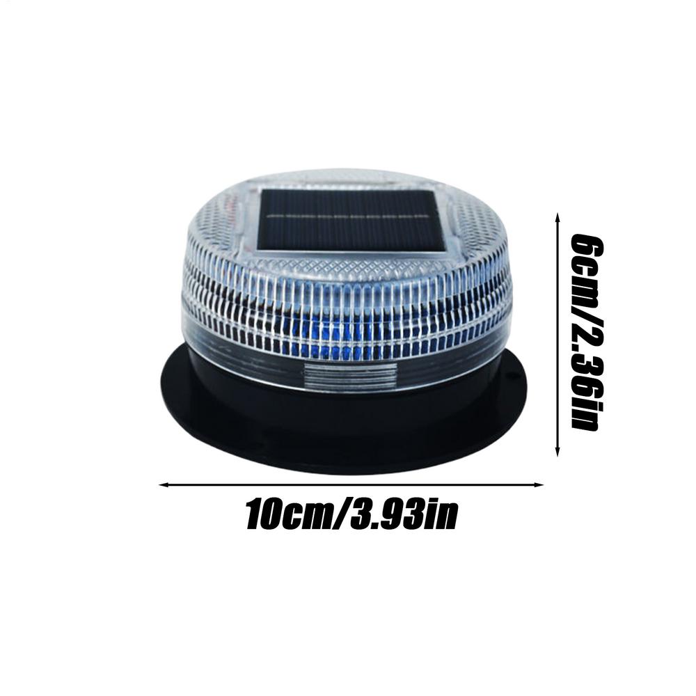 Safety Warning Flashing Lights With Magnetic Base Night Warning Flashlight Waterproof LED Flash Ceiling Strobe Light