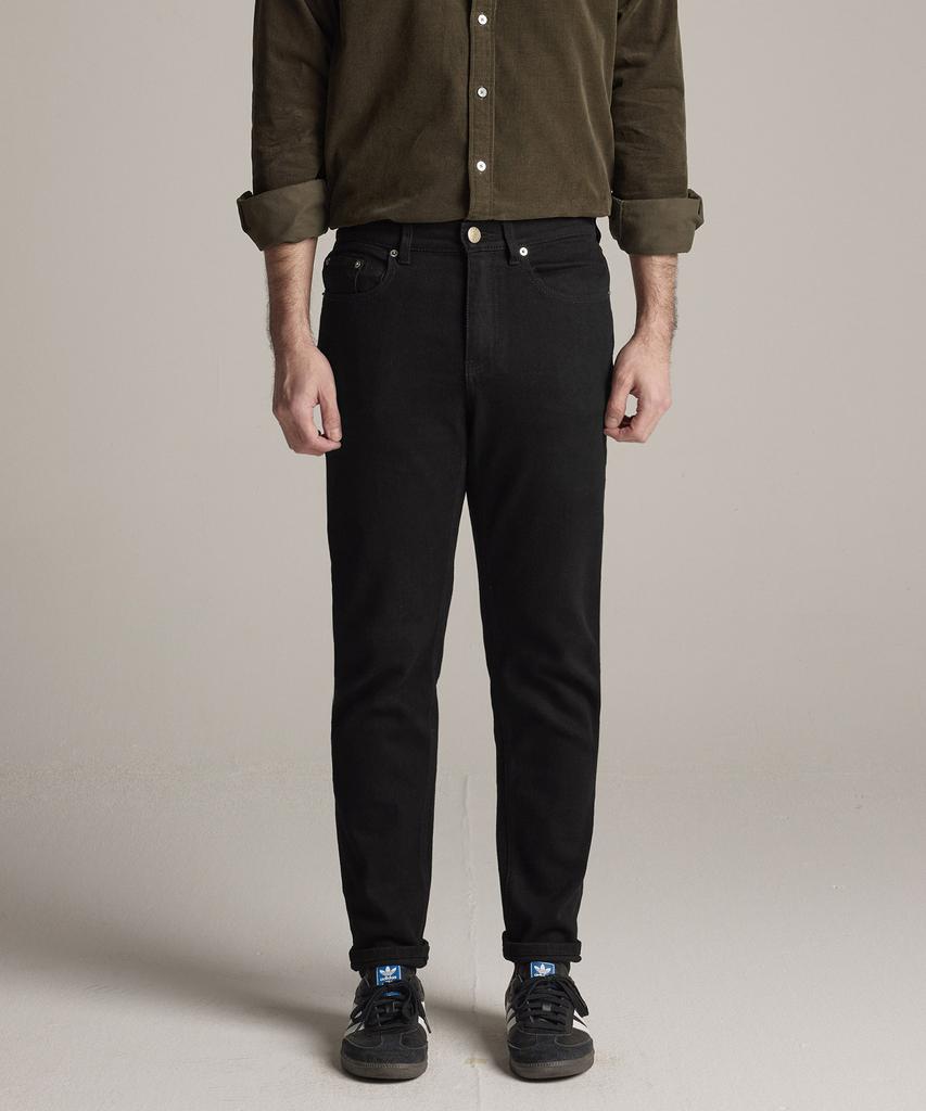 STCO Diems Basic Washed Stretch Denim Pants_Black (Comfort Fit)_Ddmvz03Csb