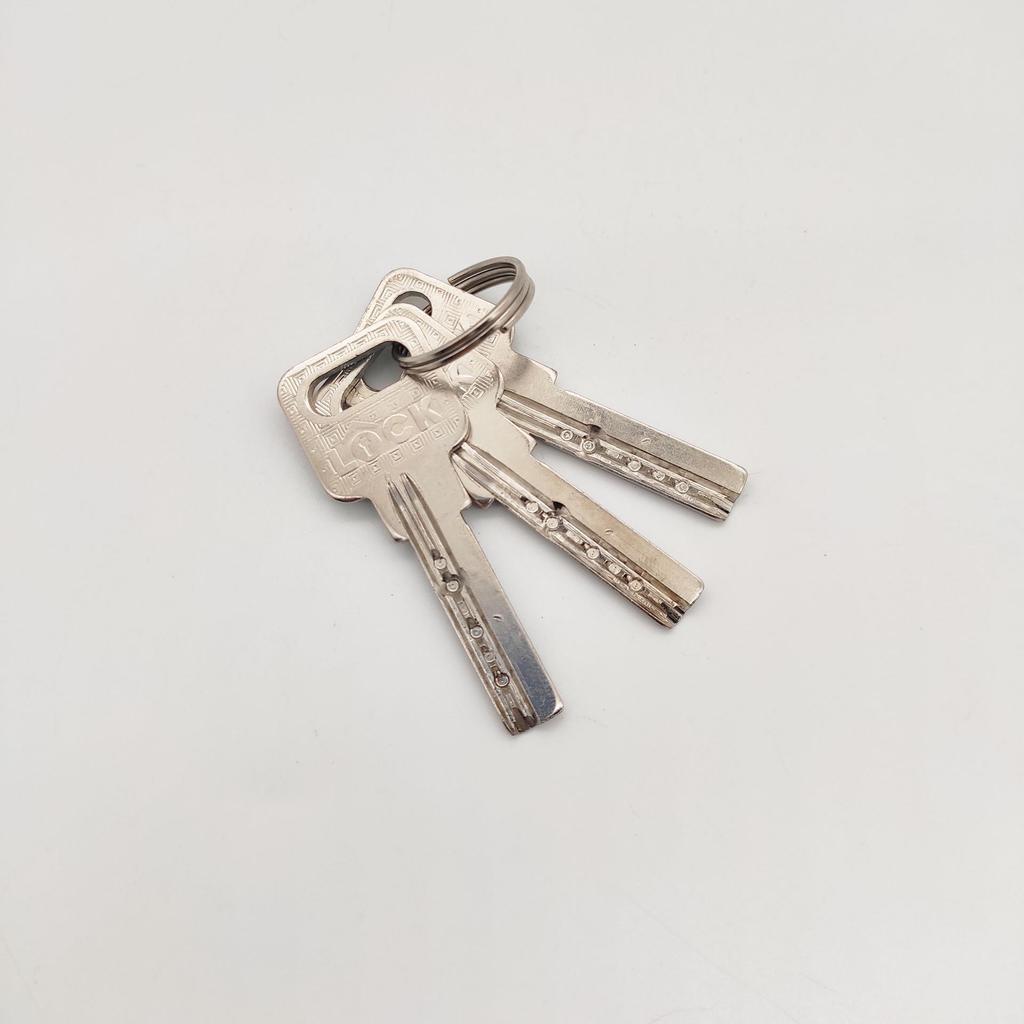 Aluminum Alloy Interior Door Handle Lock Cylinder for Bedrooms