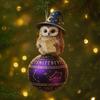Christmas Animal Ornament 2D Acrylic Wildlife On Ball Hanging Ornaments for Winter Xmas Tree Home Party Decor