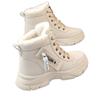 Shopping mall warm snow boots new velvet thickened sports shoes winter thick-soled high-top cotton shoes