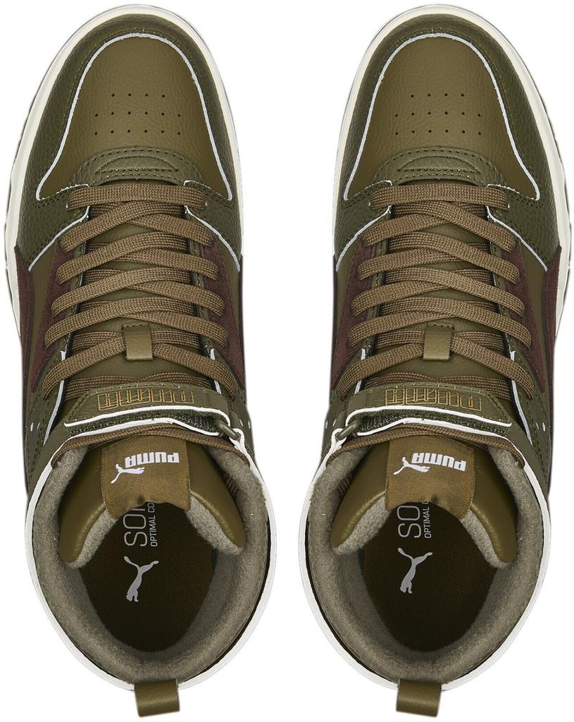 Puma Rebound Game WTR Sneakers (387604-01) Deep Olive/dark Chocolate