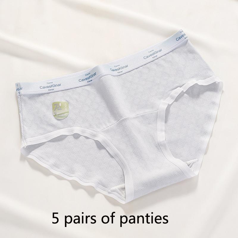 Full Pants Women's Panties In High-waisted Mulberry Silk Lengthening Anti-bacterial Crotch Breathable Non-marking Package Hip Elastic Triangle Pants