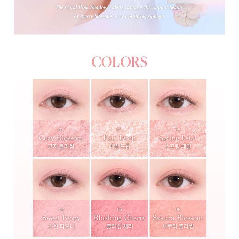 DASIQUE Shadow Palette Pink Blossom Collection - 2 Types