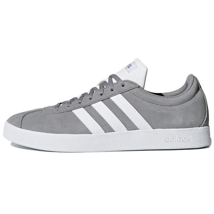 (WMNS) adidas VL Court 2.0 Grey White Women s B43807 EU 41⅓