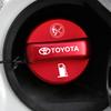 AAAL1 Metal Car Fuel Tank Cap Cover Dirt and Scratch Resistant for Toyota RAV4 Highlander Prado Crown Exterior Styling Accessories