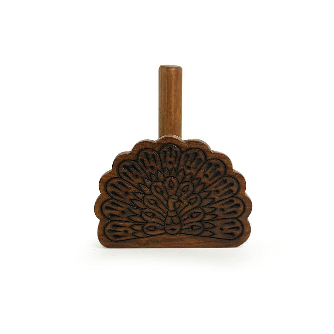 

Держатель для туалетной бумаги Танцующий Павлин, The Dancing Peacock Toilet Roll Holder Tissue, ExclusiveLane