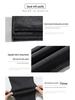 Women's High Waist Slim Fit Gray Cotton Plush Jeans for Autumn/Winter