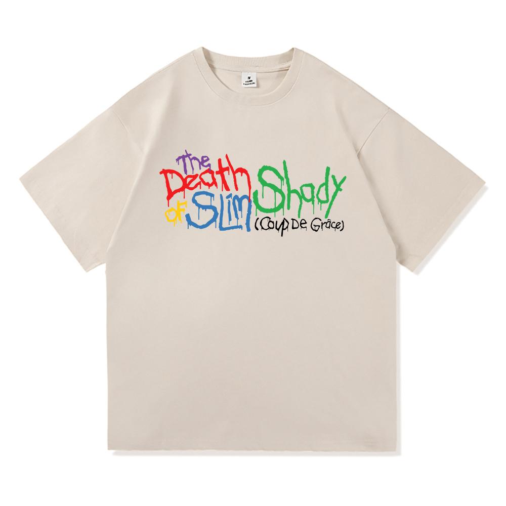 Eminem Smrt Slim Shadyho Renesance Pánské/Dámské Harajuku Hip Hopové Tričko Unisex Vysoce Kvalitní Bavlněná Trička Topy