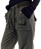 AAKAM Flare Cargo Pocket Pants (Khaki)