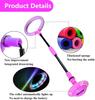 Children's Flashing Jump Ring with Counter, Light-up Swing Wheel, Flashing Jumping Ball, Foldable Ankle Skip Ball, Jumping Ball– Sports Jumping Toys
