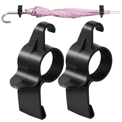 2pcs Car Umbrella Holder Car Trunk Hook Vehicle Storage Bag Hanger High Load-Bearing Umbrella Hook Auto Accessories