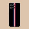 Red Blue Stripe Mobile Phone Case for Honor 90 80 70 60 50 30 20 10 9 8 7 Pro S SE Lite 5G Colorful Printing Cover Pretty Luxury