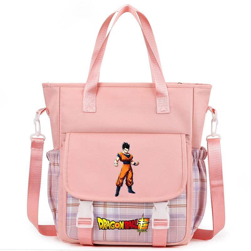 Anime Dragon Ball Carrying Bag Handbag Shoulder Bag Tote Bag for Teenager Girl Boy Back To School Bag Men Women Leisure Travel Bag Rucksack Mochila