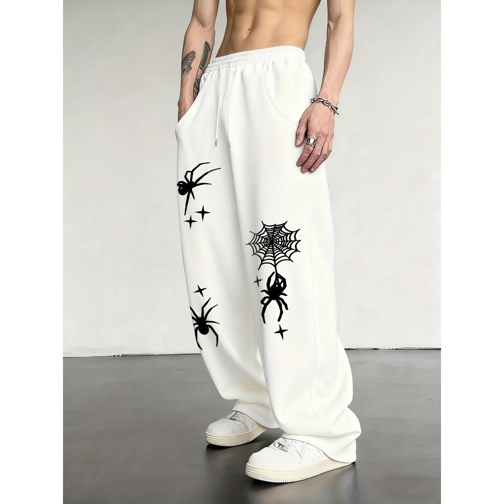 

Men s Versatile Solid Color Drawstring Loose Casual Sports Pants, Spring and Autumn Men s Outdoor Home Casual Pants XXL