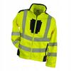 Work Jacket Hoodie Urgent Warning Reflective HV URG 913 58