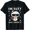 Im Cotton Men and I Snow It Retro Funny Snowman T Shirt