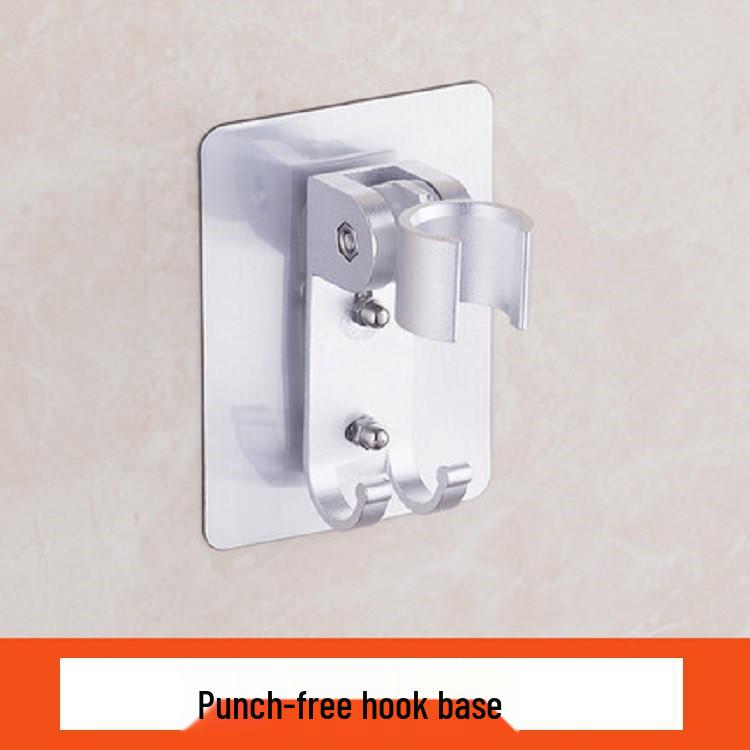 Adjustable Suction Cup Shower Head Holder - No Drilling Needed