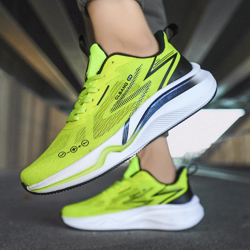 Marathon Sport Running Shoes Men Women Sneakers Man Non-slip Jogging Men's Flat Shoes Outdoor Casual Walking Shoes Male Footwear