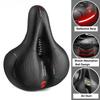 Hollow Breathable Bicycle Saddle for Men and Women - MTB Road Bike Seat with Shock Absorbing Comfort Design for Enhanced Safety