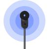 Stereo Alıcı için İç Mekan FM Anteni - 3 Konektörlü 75 Ohm F Tipi Erkek Koaksiyel Kablo - Ev Sineması, FM Sistemi, Ses Sistemi ile Uyumlu -