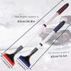 Car Snow Shovel Non-slip Ice Scraper Multifunctional Grip De-icing Tool Winter Car Window Windshield Ice Scraper Car Accessories