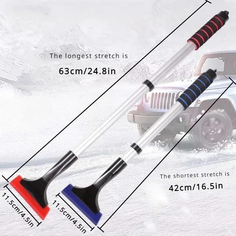 Car Snow Shovel Non-slip Ice Scraper Multifunctional Grip De-icing Tool Winter Car Window Windshield Ice Scraper Car Accessories