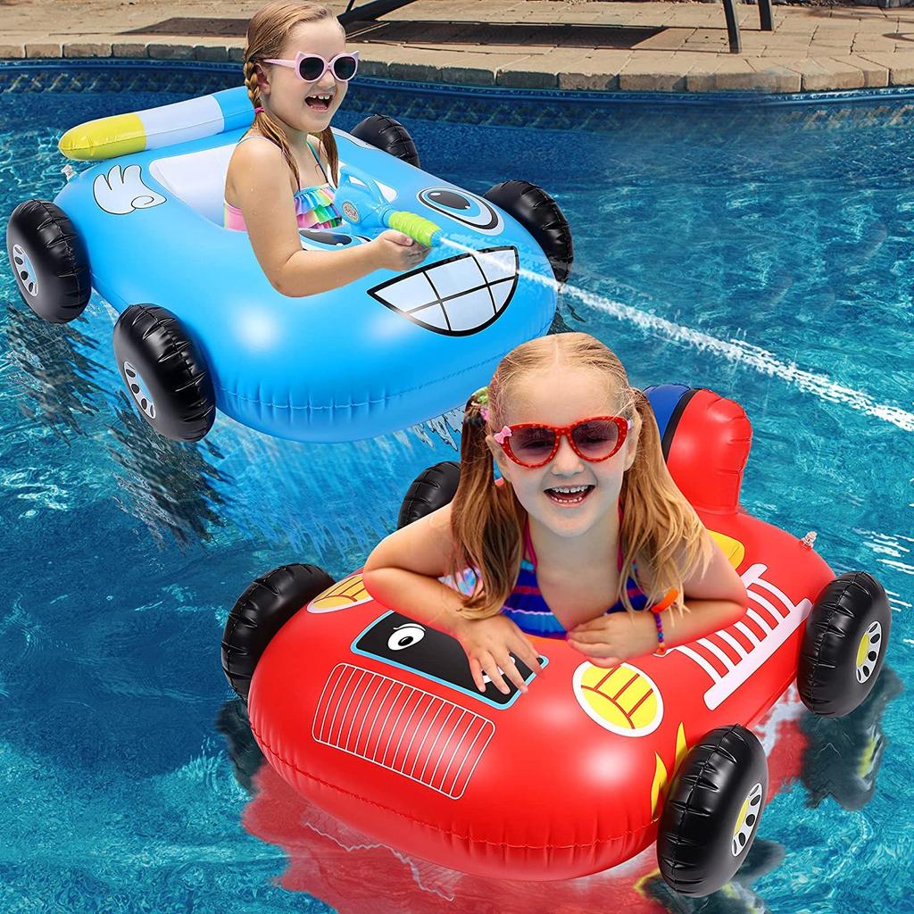 Yunking Baby Foot Water Car Summer Swimming Heat Leisure Swimming Water Included Children's Float, Boat, Insert, Play, Sea, Pool, Shape, Cute, Day,