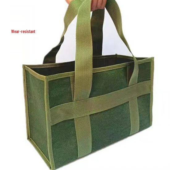 Large Capacity Wear-resistant Canvas Electrician Tool Bag