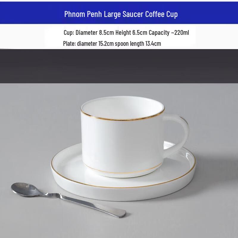 HANDUNYOU European Style Ceramic Coffee Cup Set