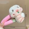 Hairpin New Year Pendant Red Hairband Plush Snake Year Headband Cute New Year Headdress  Prom Props
