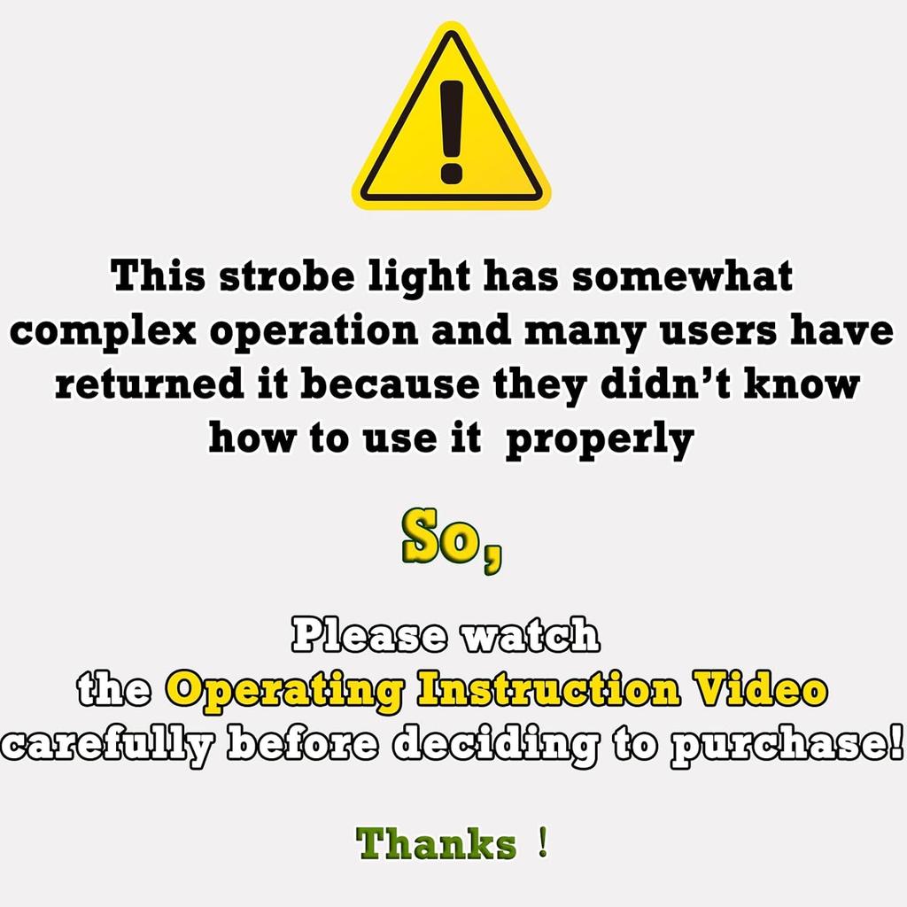Wireless Strobe LED Lights, 4 Pack, RGB Emergency Warning Lights, USB Rechargeable, 7 colors 30 Flash Modes, High Brightness, For Car Motorcycle