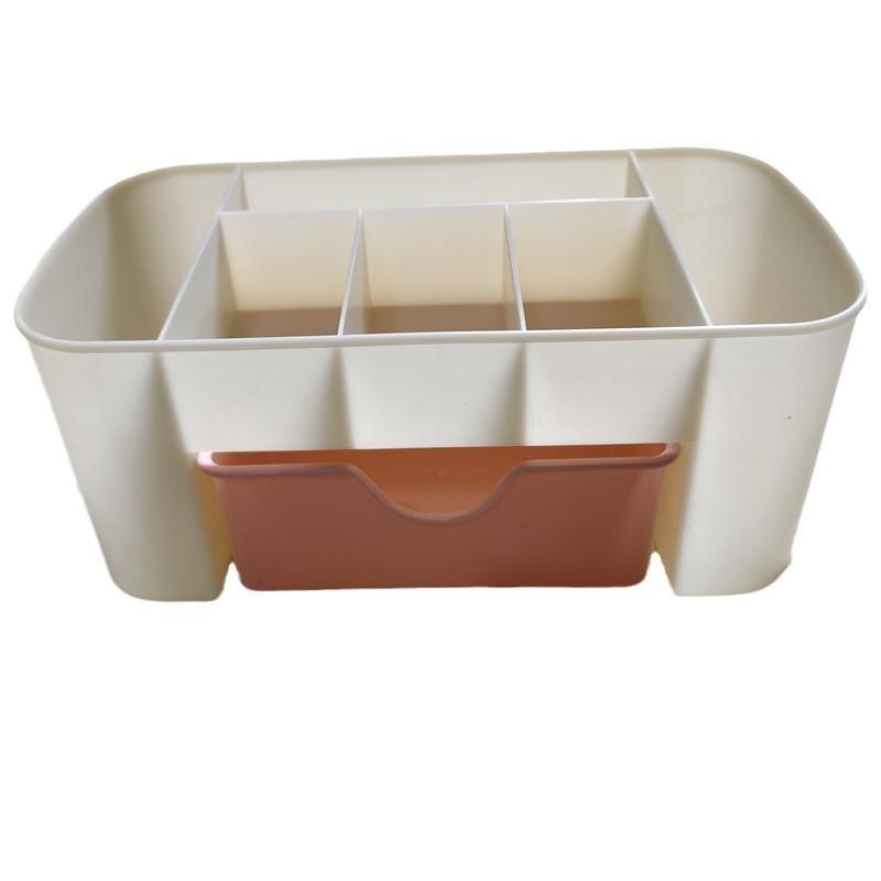 Hui Si Minimalist Nail Art Tool & Cosmetics Organizer - Desktop Drawer Storage Box