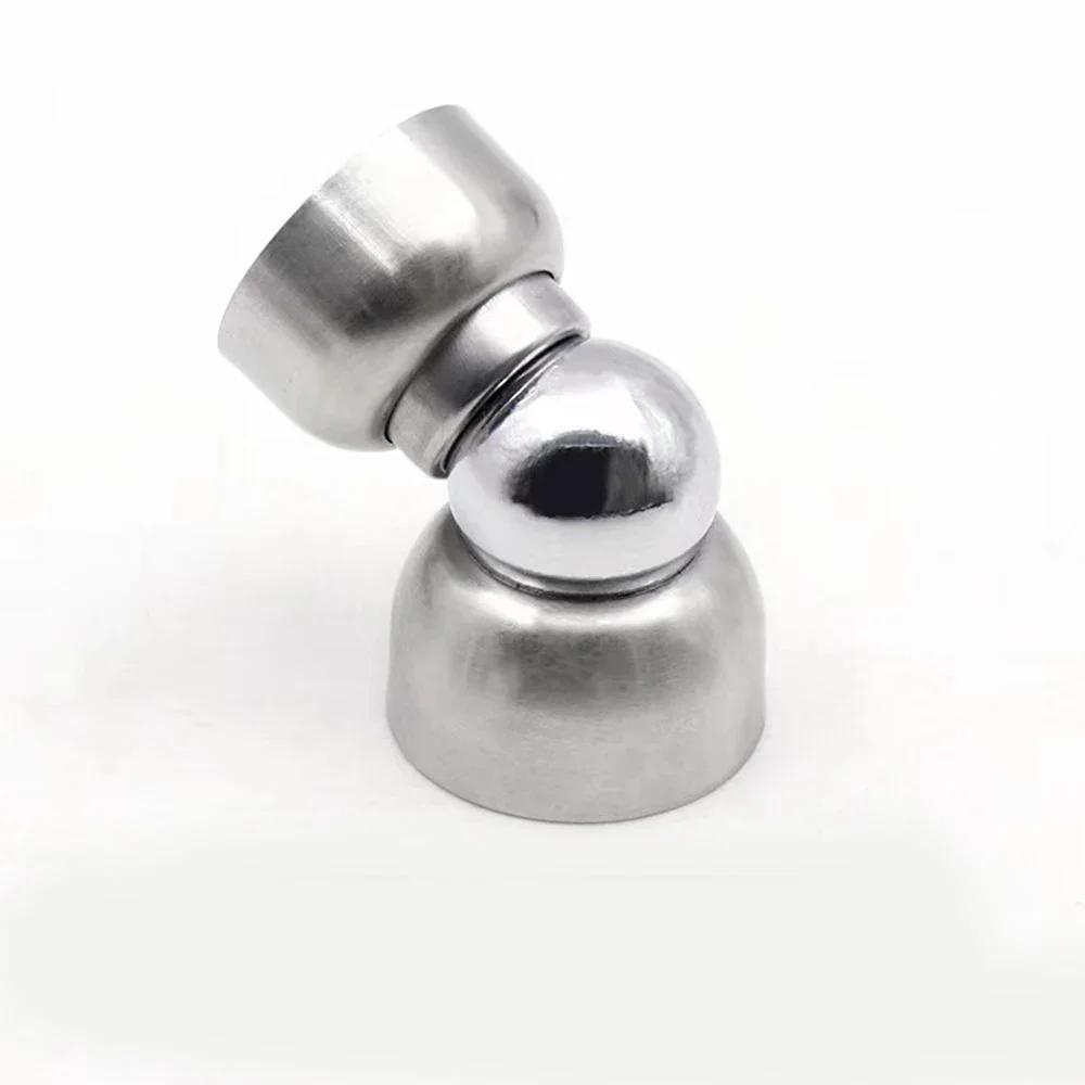 Xiaomi 60mm Magnetic Door Stops Mini Stainless Steel Ultra-short Door Stopper Hidden Holders Floor Hardware Fitting With Screws