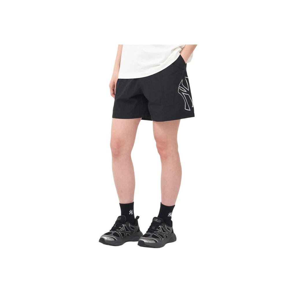 New MLB New York Yankees Casual Shorts Unisex Black 3ASMB0753-50BKS