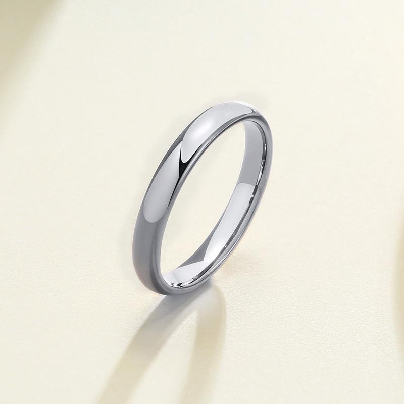 Vnox Anti Scratch Tungsten Wedding Rings for Women Men Simple Classic Wedding Bands for Couples Basic Jewelry