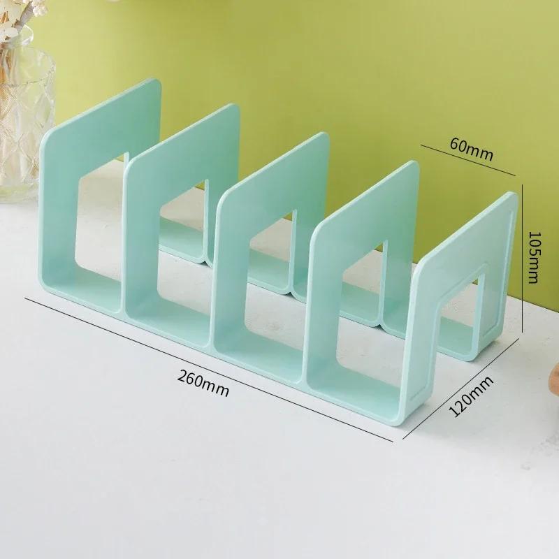 Clear Bag Storage Shelf Divider Acrylic Closet Finishing Divider Purse Handbag Storage Rack Handbag Books Organizer 4 Grids NEW