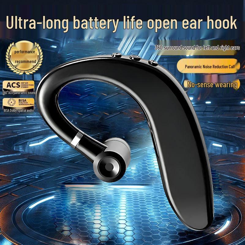 S109 Wireless Bluetooth Headset with 360° Rotation - High-Definition Sound for Riding and Traveling