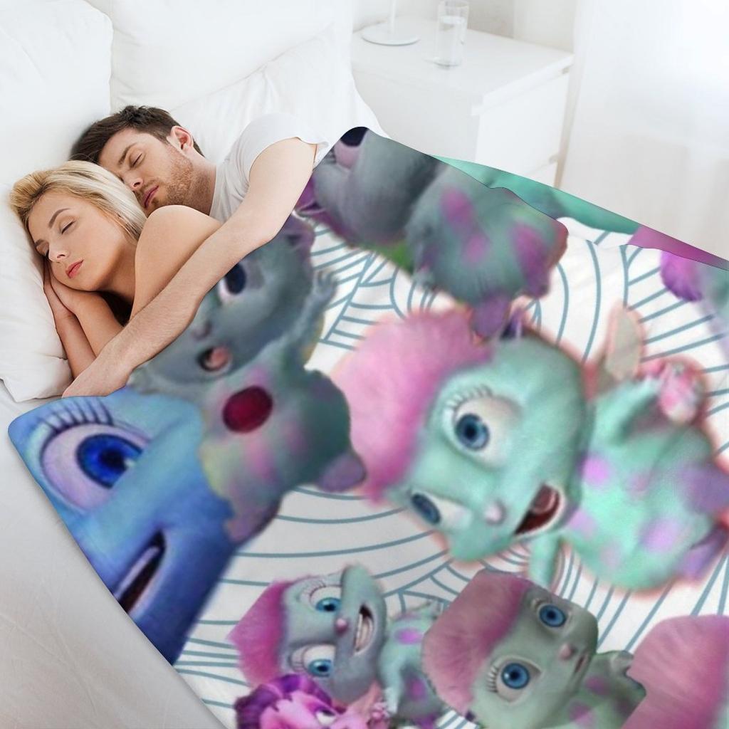 Fairytopia 3 Throw Blanket Decorative Sofas Flannels Decorative Throw Plush Blankets