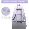 Girls' School Backpack Teenager School Bag Waterproof Lightweight Stylish Casual Daypack Nylon School Bag Girls 3rd - 9th Class