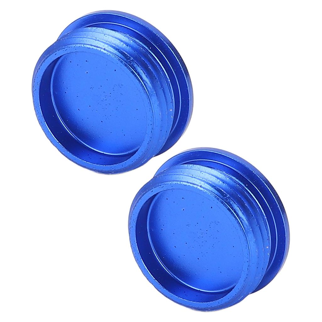 Cycle Pedal Screw Cap Aluminum Alloy M14 Thread 5MM Pedal Screw Cover for Mountain Cycle Blue