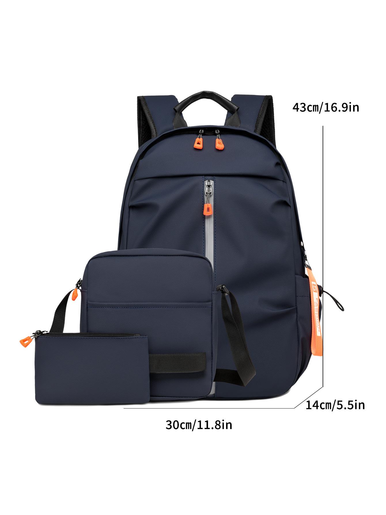 

Трендовий альпіністський туристичний рюкзак великої місткості з кількома відділеннями синій