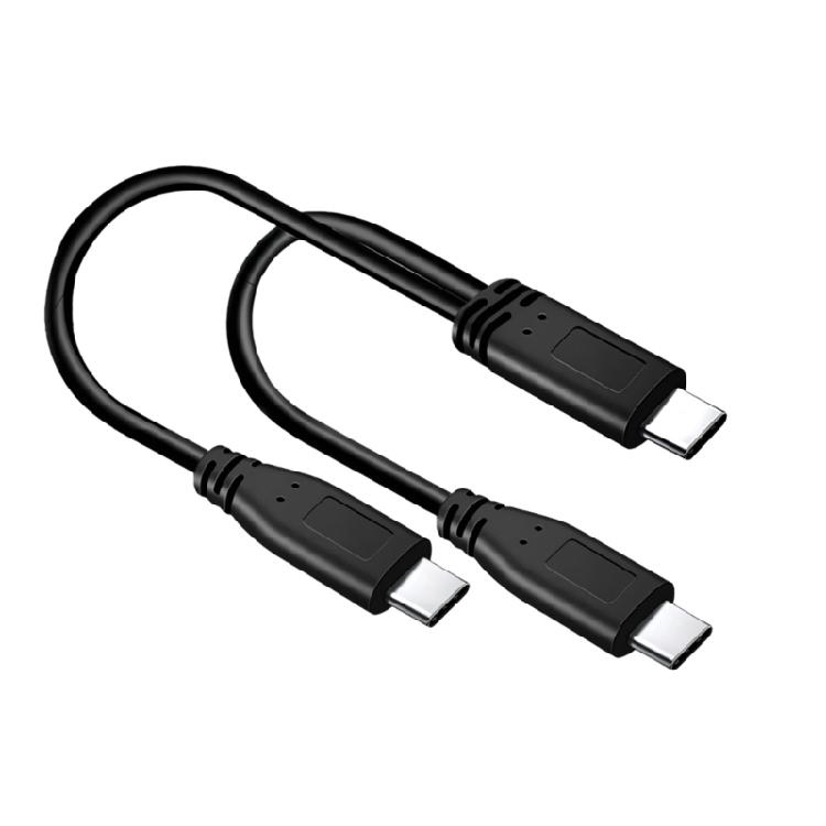 

Double Port Type C Fast Charge Cable 3A Highly Speed Charging Compatible for Most USB C Devices Power Cord Wire