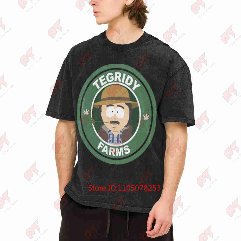 2026 Tegridy Randy Funny Comedy Vintage Washed Tee Pure Cotton T-Shirt