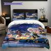 Fantasy Heroes Unite Colorful Adventure Bedding 1 Duvet Cover 2 Pillowcase Without Core Soft And Comfortable Bedding Set
