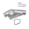 Aluminum Thermostat Housing Cover 11531722531 11531740437 055004N for E34 E36 323i Thermostat Cover with Gasket