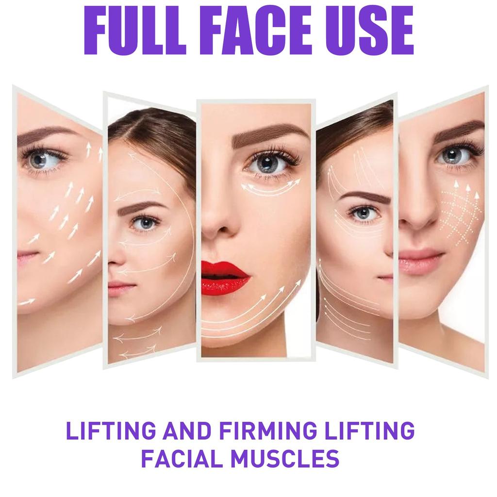 Lifts And Tightens The Face, Eliminates Wrinkles, Aging, And Brightens The Skin