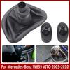 Manopla de Câmbio Alavanca Seletora com Cobertura para Mercedes Benz Vito Viano W639 2003-2010 5 6 Velocidades Manual